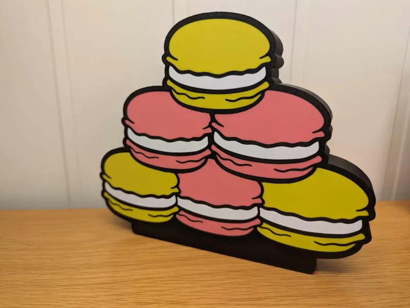 macarons Light box