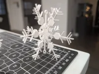 Lot de 8 flocons de neige décoratifs — photo 3