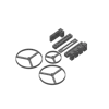 Mouse trap car PLA parts - 0.2mm layer, 3 walls, 15% infill