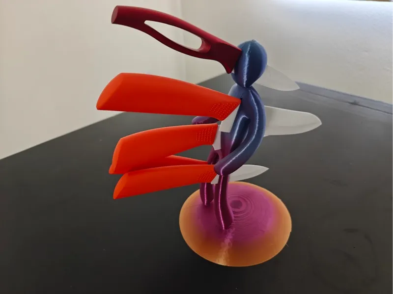 Kitchen Guardian - Funny Kitchen Knives Holder!