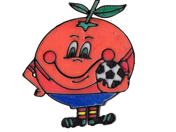 El Naranjito, la mascota del mundial 82 en españa