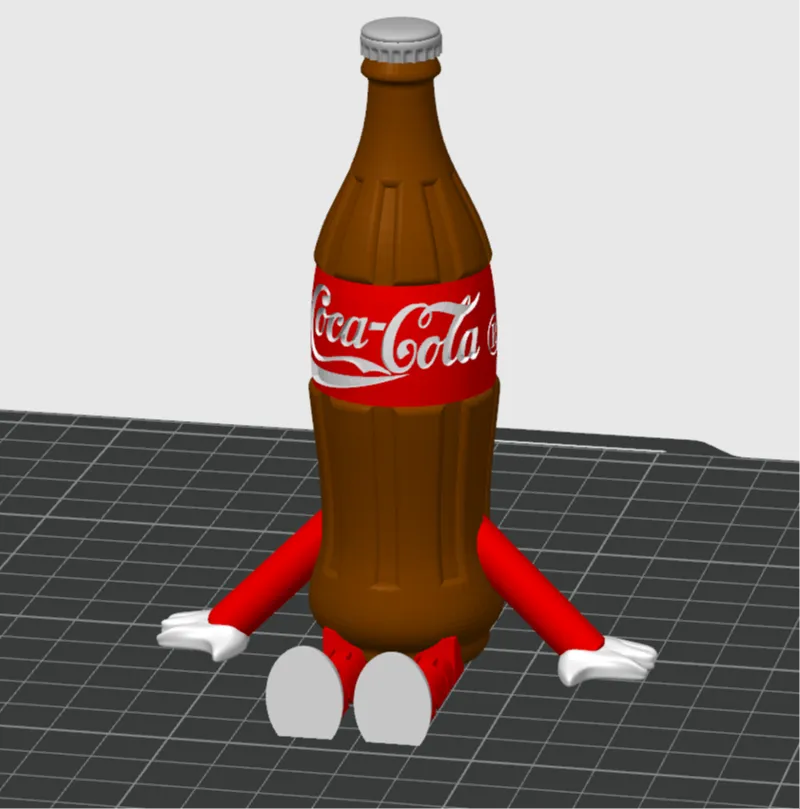 Coke Buddy Colored and with Cap