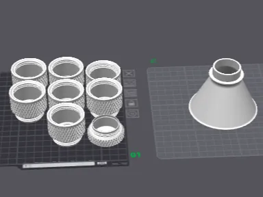 pill bottle stackable for A1 mini too