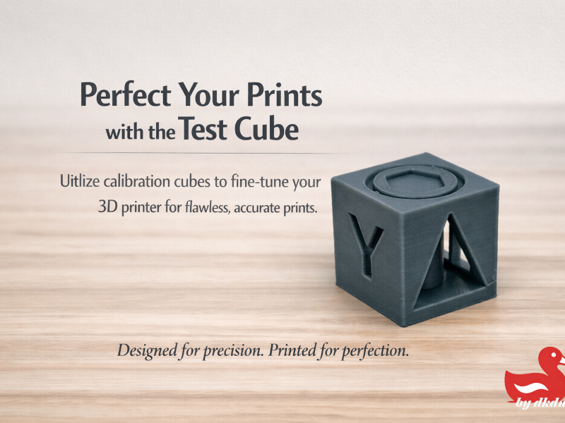 Test cube Bambu Lab