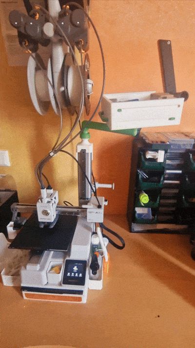 Extendable A1 mini tools holder 