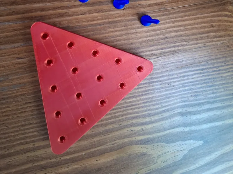 Triangle Peg Game - A1 Compatible
