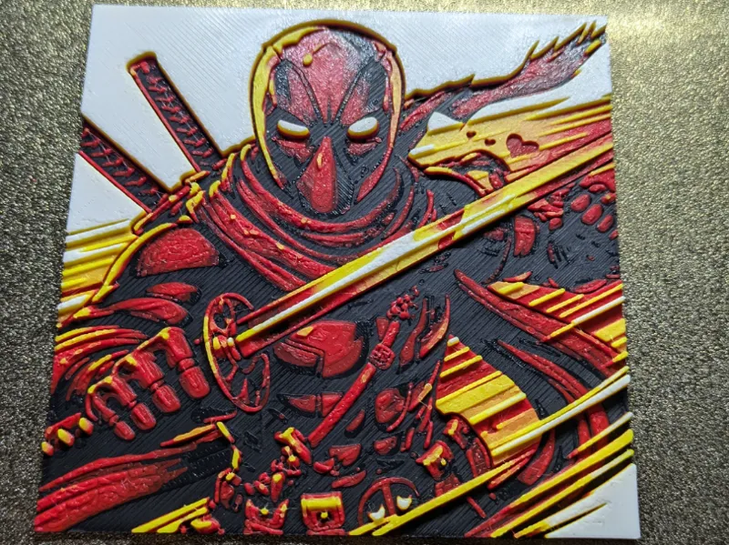 Deadpool hueforge