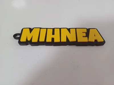 Keychain with name Mihnea
