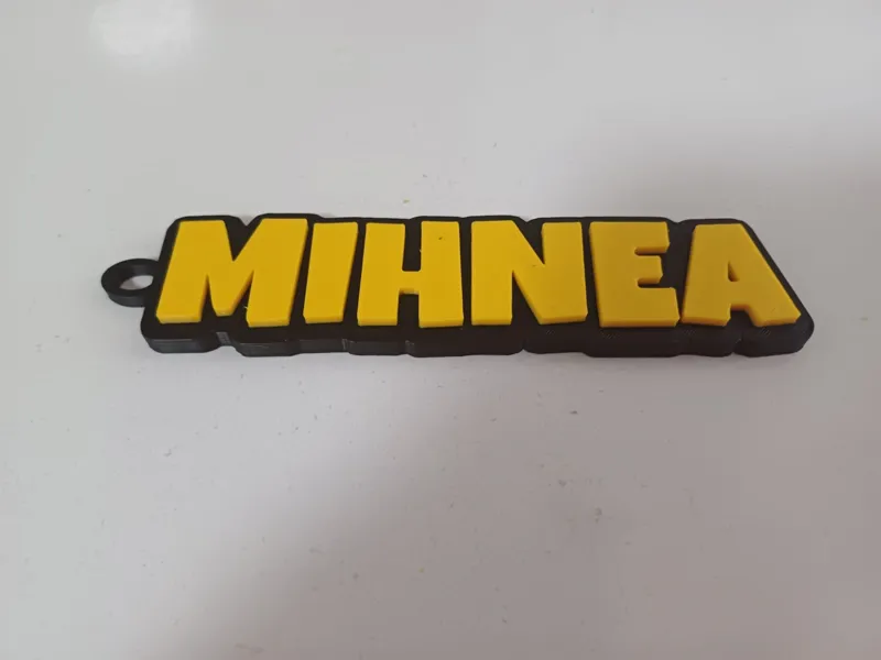 Keychain with name Mihnea