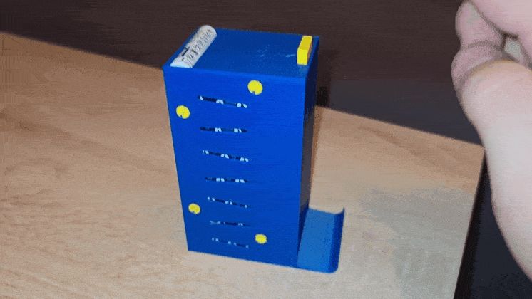 Battery storage box AAA