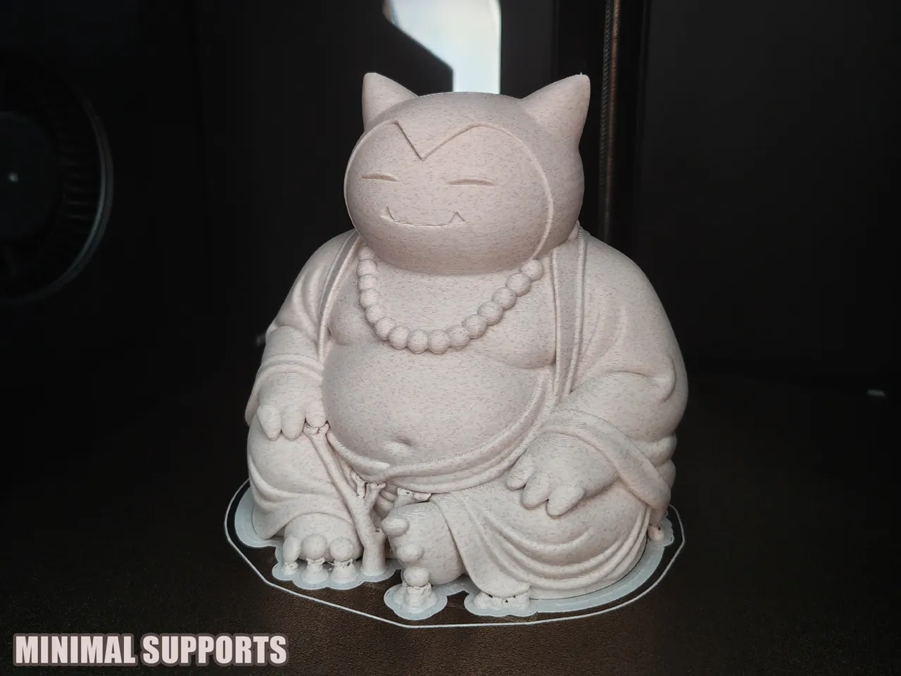 Snorlax Buddha Statue | Pokémon Series view 3