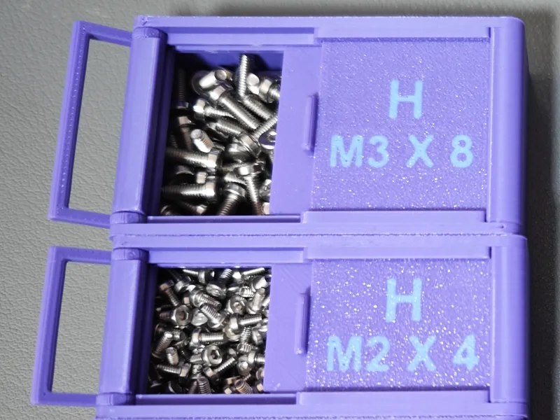 螺丝盒子 小盒子 screw box Small box