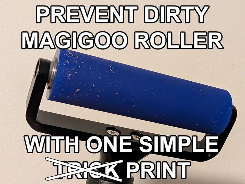Magigoo Glide Roller anti-tip device