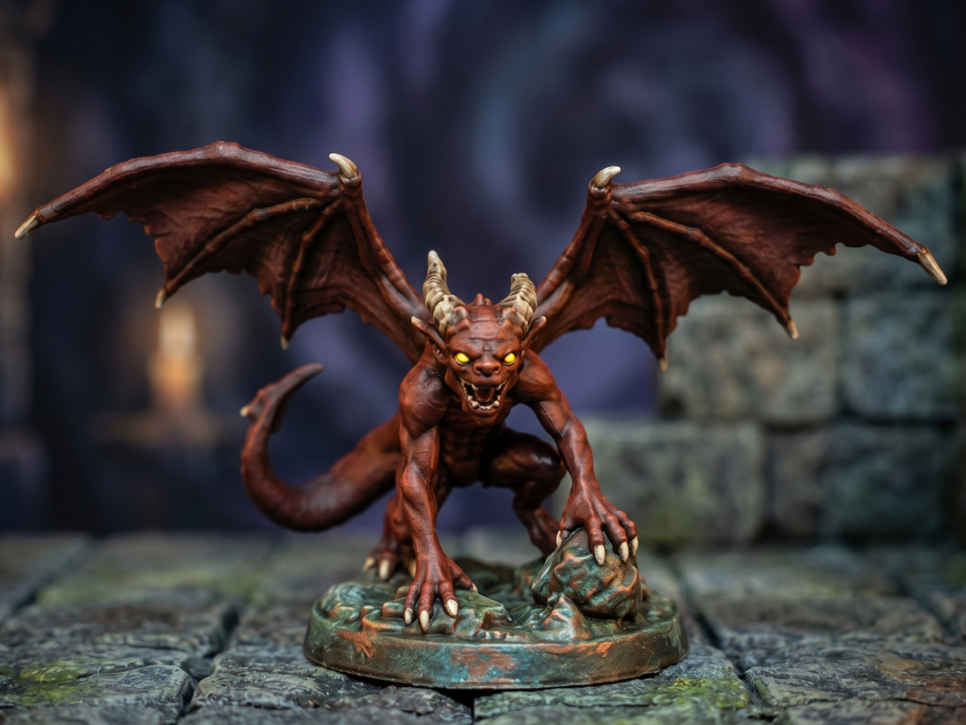 DnD Imp miniature (Familiar)