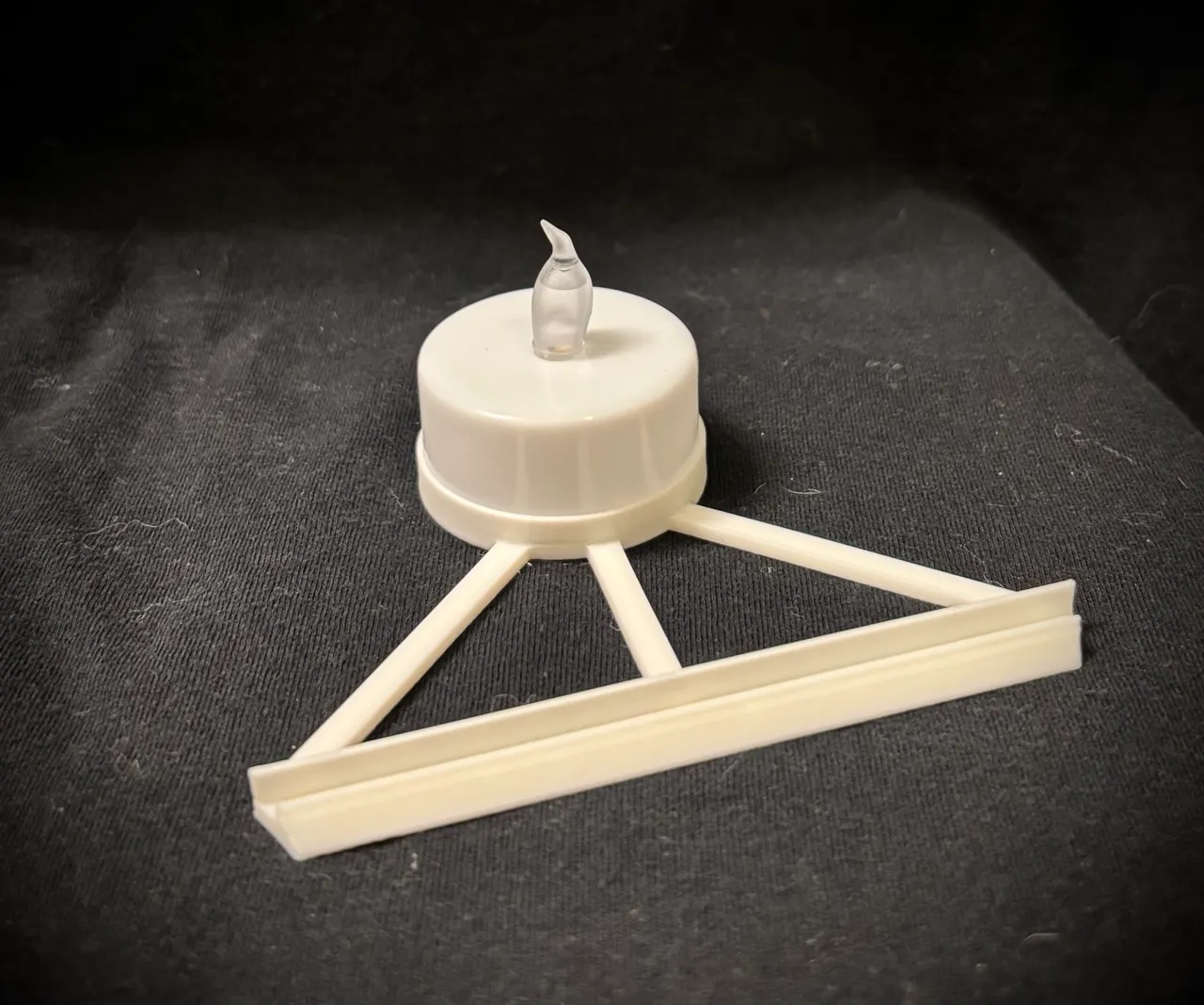 Tea Light Lithophane Stand view 3