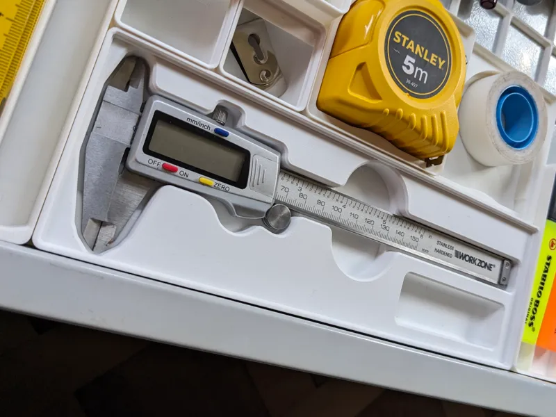 Calipers 2x6x3 Gridfinity Insert