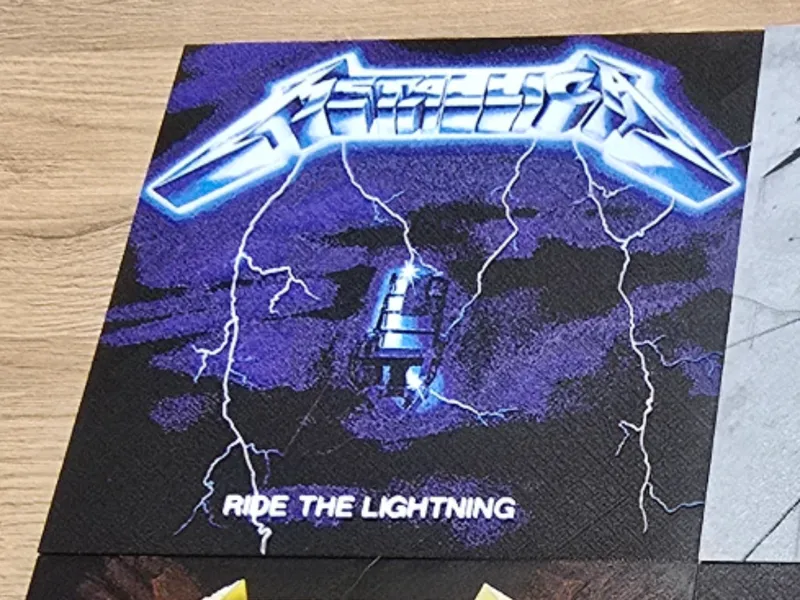 Metallica - ride the lightning album