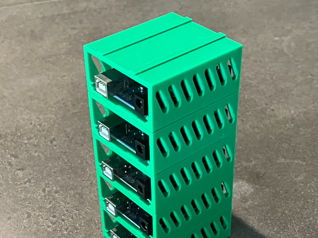 The UnoStack: Modular Arduino Server Rack