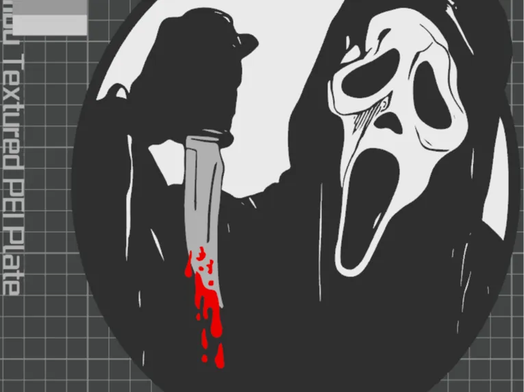 Ghostface Wall Art