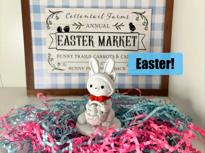 Cute Easter Creature (Easy Print)