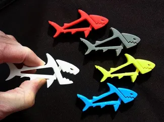 SHARKZ... Fun Multipurpose Clips / Holders