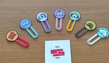Clip o pieza de sujeción: BT21-Inspired Paper Clips — vista de referencia 4