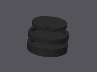 Snus / Zyn Dose Can 3D-Druck Siberis mit Mülleimer