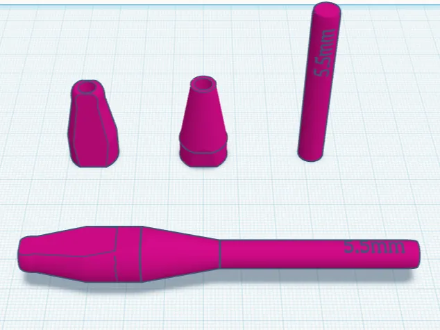 Crochet Hook Ergonomic Grip (5.5mm)