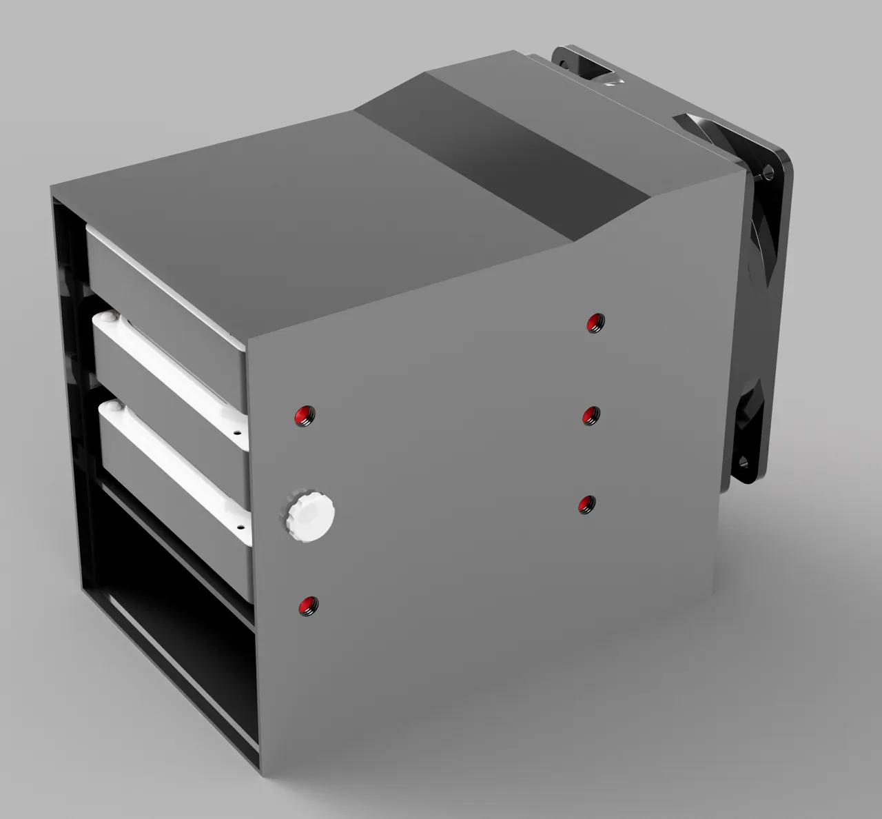 Phanteks XT M3 3xHDD Cage view 2