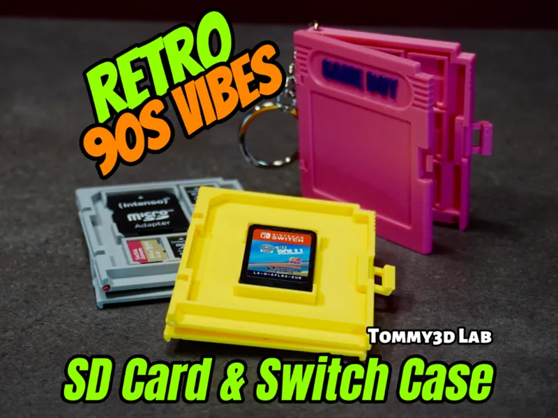 Gamey Boy Cartridge - SD & Switch Case