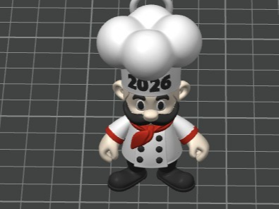 Koch Schlüsselanhänger Minifigur
