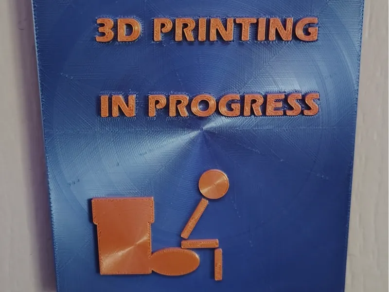 3D Printing Sign