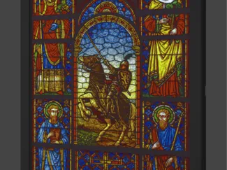 Duke John I of Brabant stained glass window