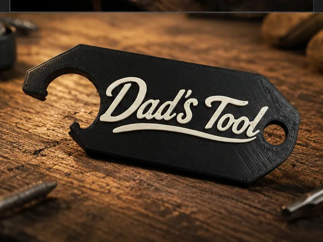 Dad’s Tool – Gift Keychain for Fathers