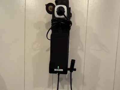 Electric bike charger mount Qwic