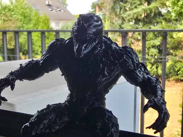 Sitting Venom Figurine