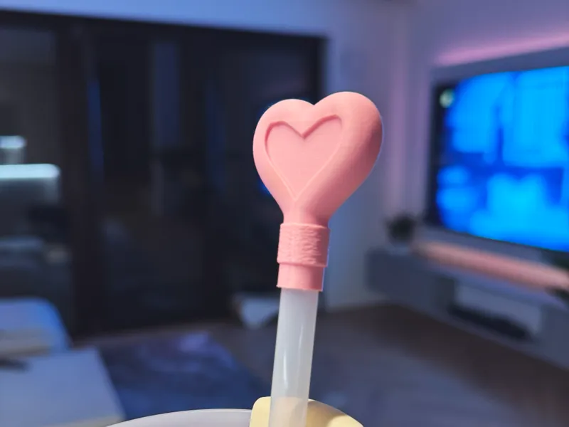 Stanley Quencher H2.0 Tumbler Straw Heart Plug