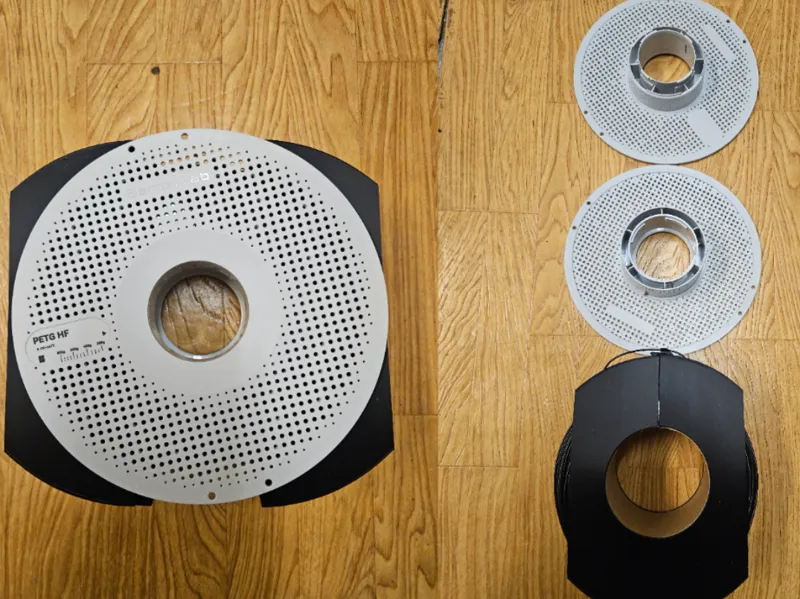 Remove Bambu Spools Without Tangles- filament lock