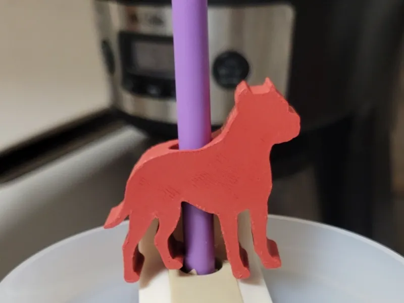 pitbull straw topper