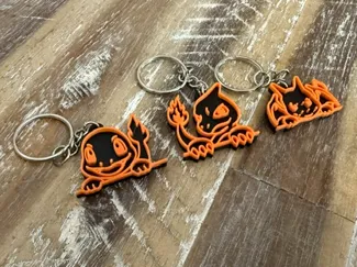 Pokemon Keychain Evolution Pack #1