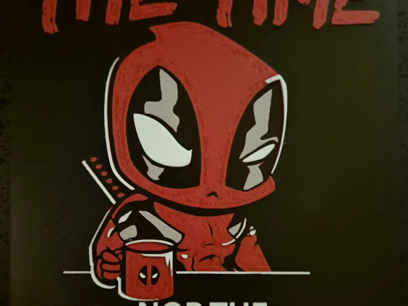 Deadpool Wallart - I dont have the crayons