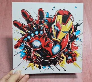 Hueforge  color match iron man
