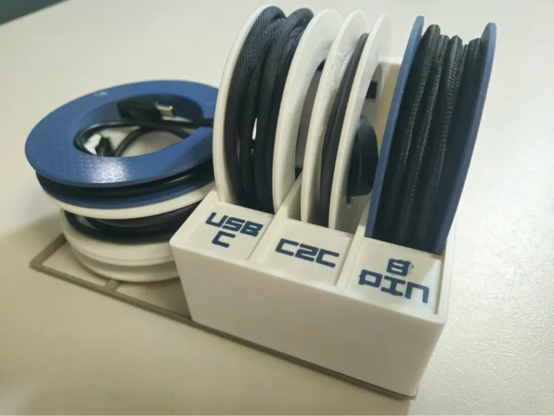 Cable Organizer and Cradle, gridfinity compatible