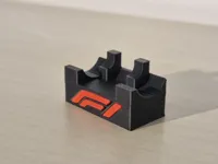 Stand + Coloured F1 Logo - 4 grams