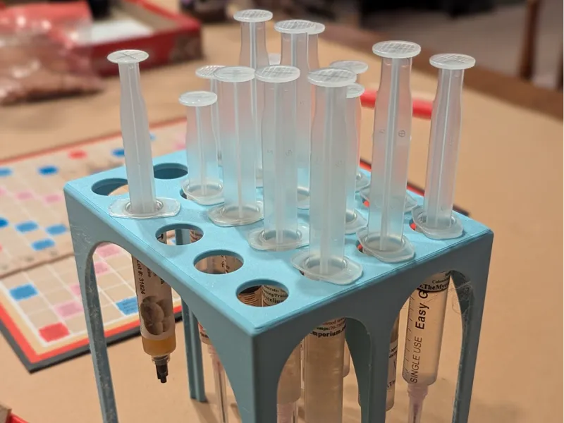 20x 10ml Syringe Rack
