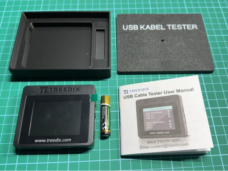 TREEDIX TRX5-0816 (V2 neu) USB-Kabel-Tester BOX