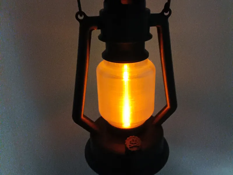 Glas für LED Laterne