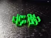 Lock test pieces PETG HF and PLA