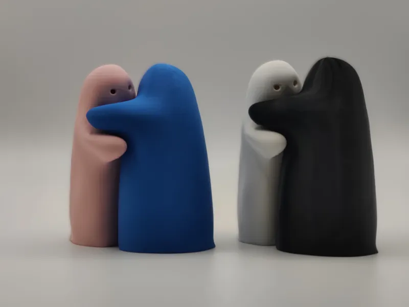 Hugging Ghosts, Salt and Pepper Shaker