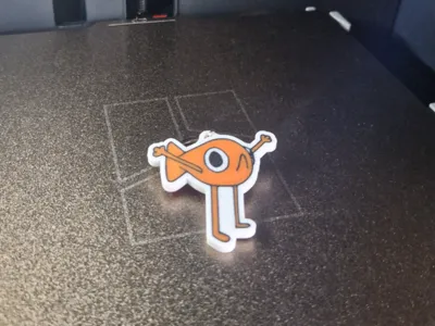 Steve Fish Keychain